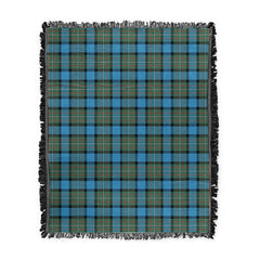 Scottish Tartan Fergusson Ancient Clan Woven Blanket Plaid Style