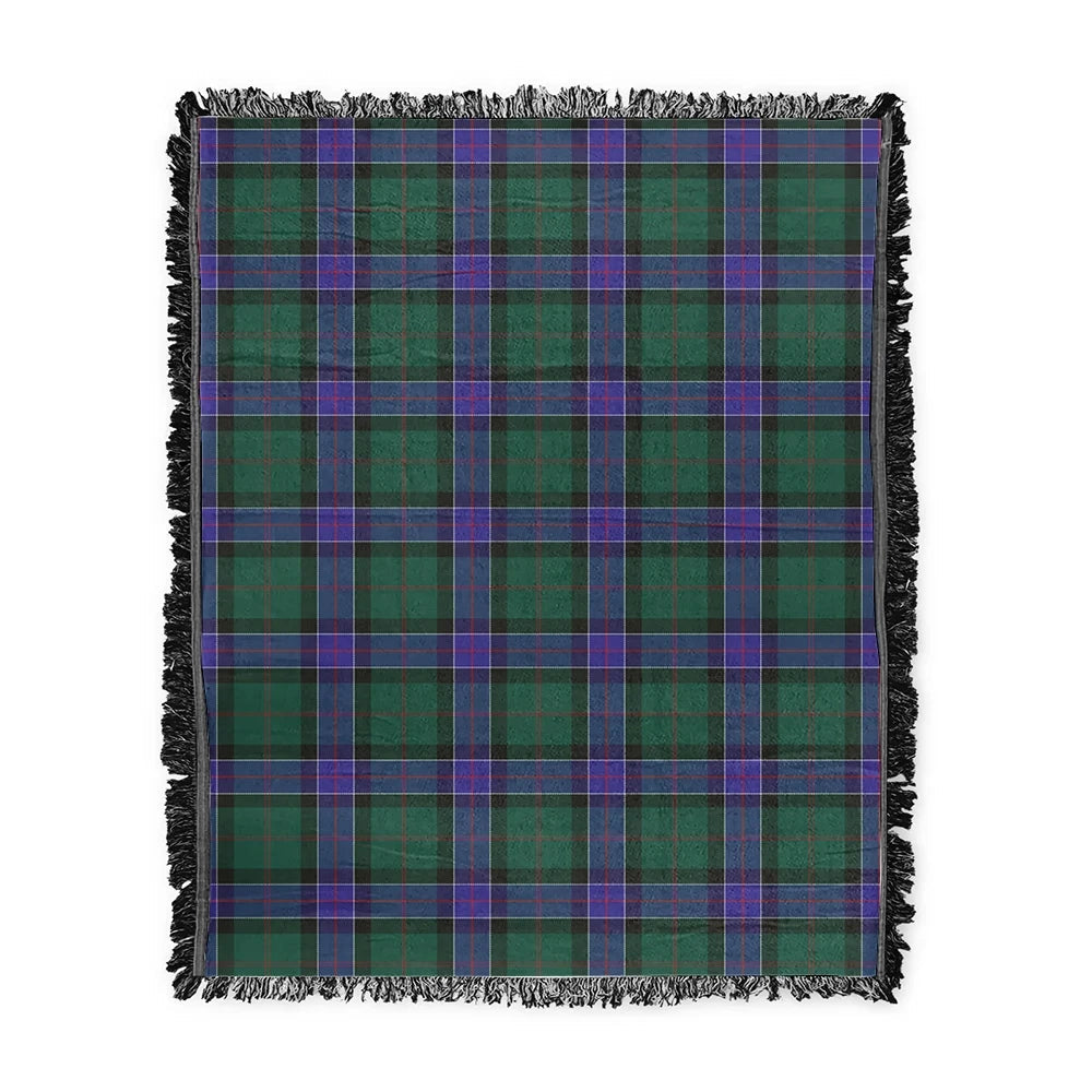 Scottish Tartan Sinclair Hunting Modern Clan Woven Blanket Plaid Style