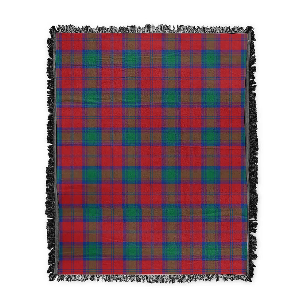 Scottish Tartan Lindsay Modern Clan Woven Blanket Plaid Style