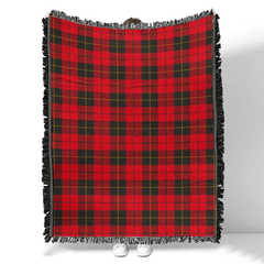Scottish Tartan Wallace Weathered Clan Woven Blanket Plaid Style