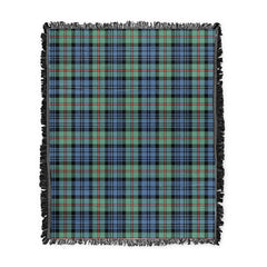 Scottish Tartan MacKinlay Ancient Clan Woven Blanket Plaid Style