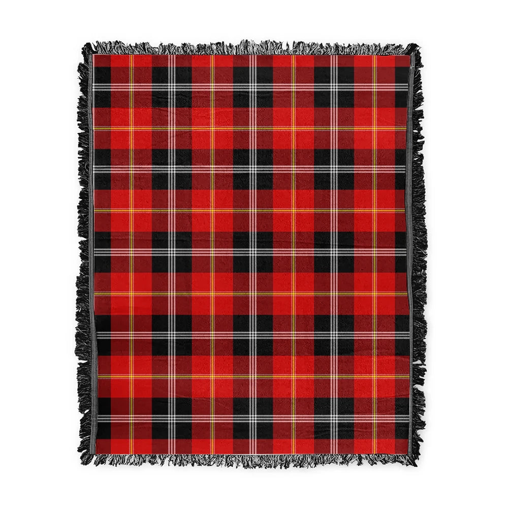 Scottish Tartan Marjoribanks Clan Woven Blanket Plaid Style