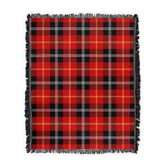 Scottish Tartan Marjoribanks Clan Woven Blanket Plaid Style