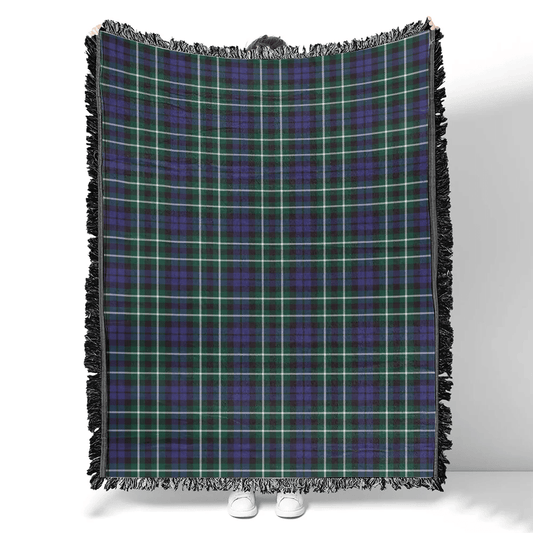 Scottish Tartan Graham of Montrose Modern Clan Woven Blanket Plaid Style