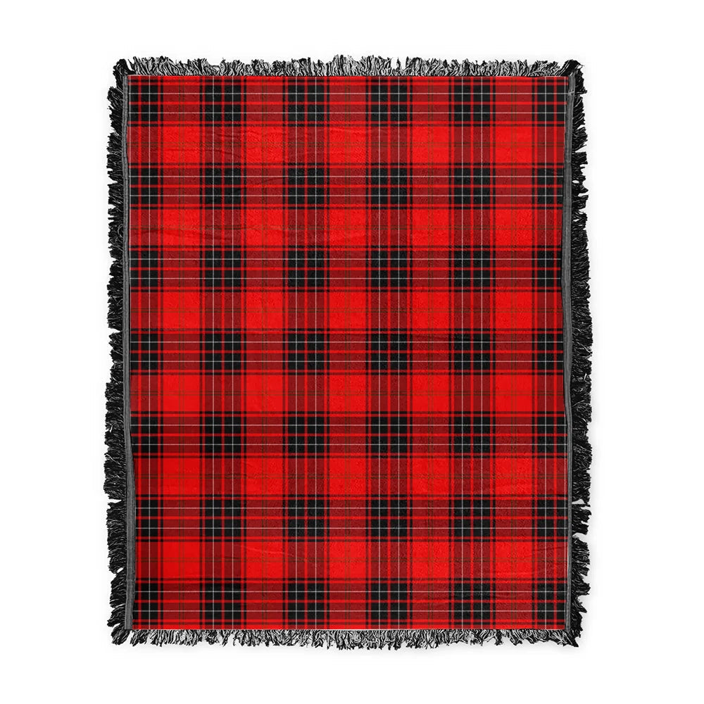 Scottish Tartan Wemyss Modern Clan Woven Blanket Plaid Style