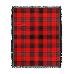Scottish Tartan Wemyss Modern Clan Woven Blanket Plaid Style