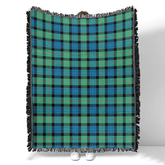 Scottish Tartan Gunn Ancient Clan Woven Blanket Plaid Style