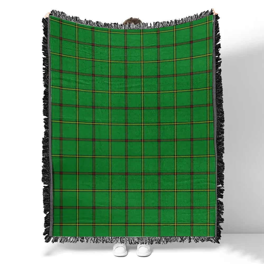 Scottish Tartan Don (Tribe of Mar) Clan Woven Blanket Plaid Style