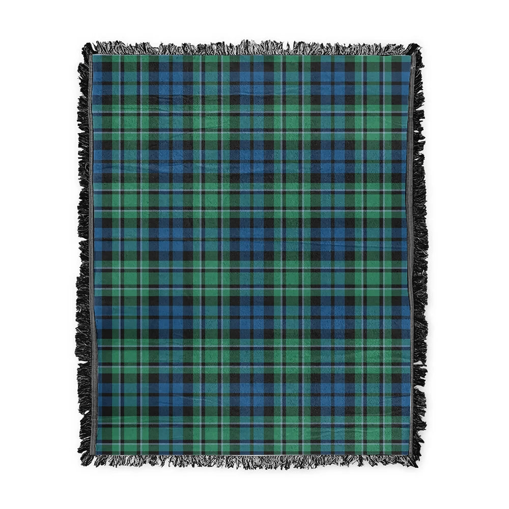 Scottish Tartan MacCallum Ancient Clan Woven Blanket Plaid Style
