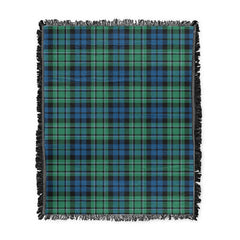 Scottish Tartan MacCallum Ancient Clan Woven Blanket Plaid Style