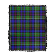 Scottish Tartan Newman Clan Woven Blanket Plaid Style