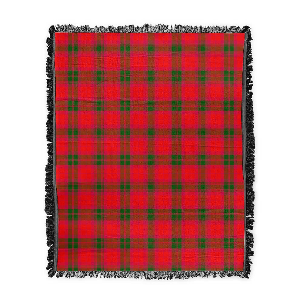 Scottish Tartan MacNab Modern Clan Woven Blanket Plaid Style