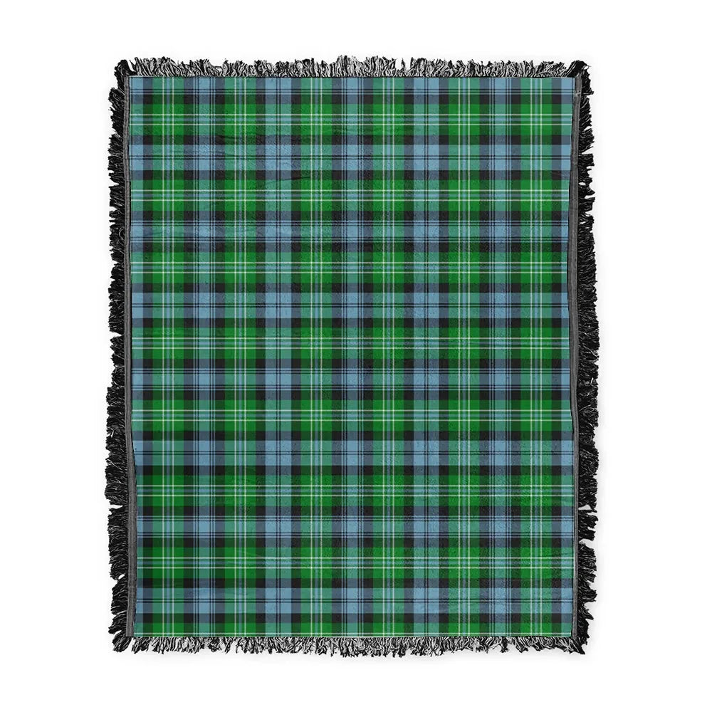 Scottish Tartan Arbuthnot Ancient Clan Woven Blanket Plaid Style