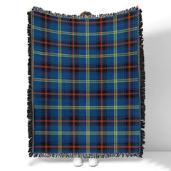 Scottish Tartan Grewar Clan Woven Blanket Plaid Style