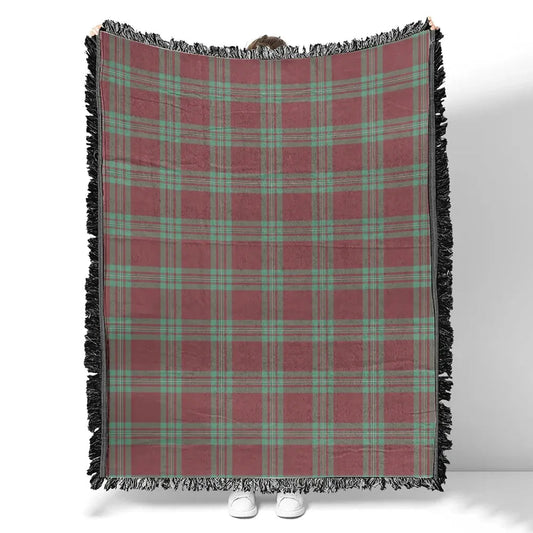 Scottish Tartan MacGregor Hunting Ancient Clan Woven Blanket Plaid Style