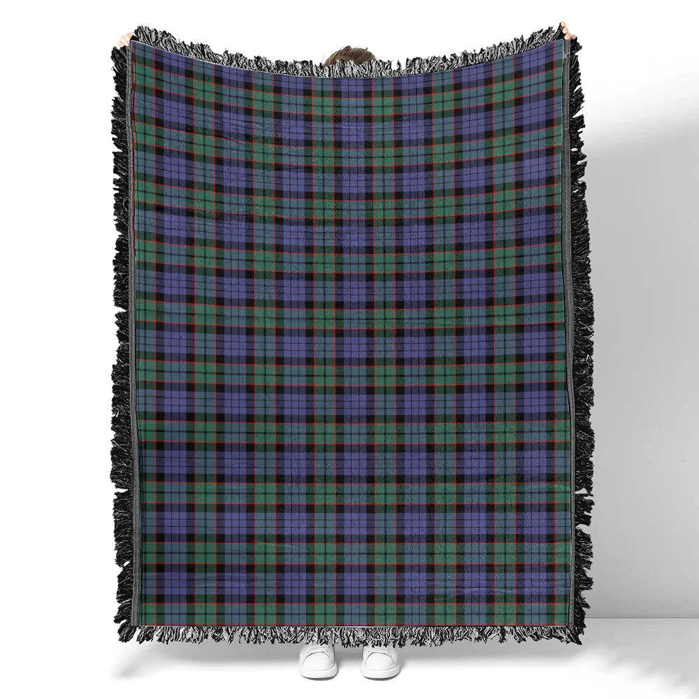 Scottish Tartan Fletcher Modern Clan Woven Blanket Plaid Style