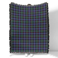 Scottish Tartan Fletcher Modern Clan Woven Blanket Plaid Style