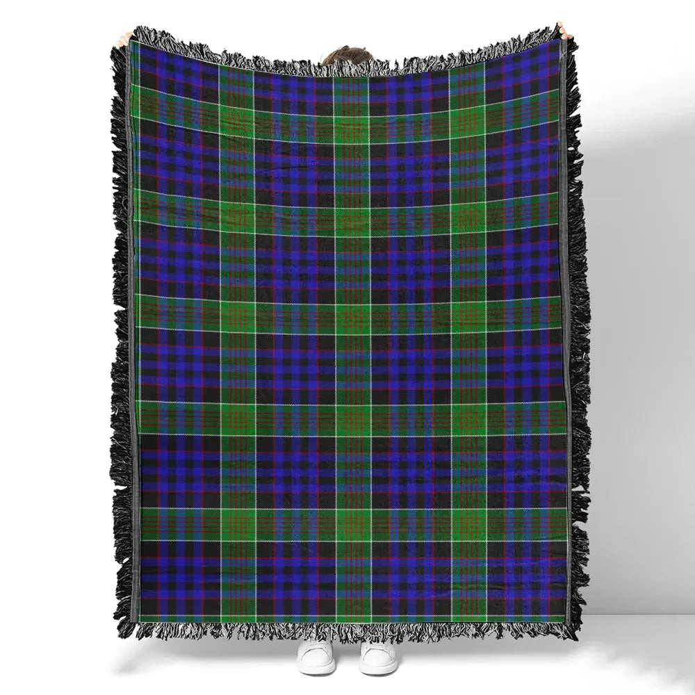 Scottish Tartan Newman Clan Woven Blanket Plaid Style