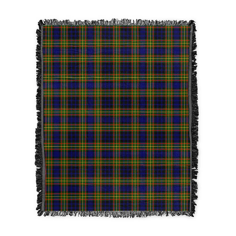 Scottish Tartan Clelland Modern Clan Woven Blanket Plaid Style