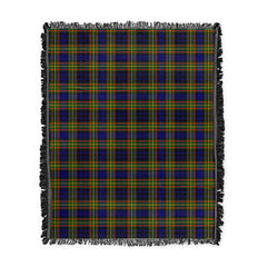Scottish Tartan Clelland Modern Clan Woven Blanket Plaid Style