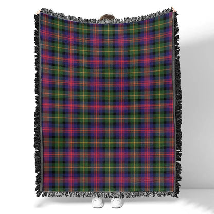 Scottish Tartan Logan Modern Clan Woven Blanket Plaid Style