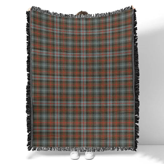 Scottish Tartan Murray of Atholl Weathered Clan Woven Blanket Plaid Style