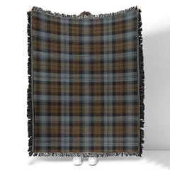 Scottish Tartan BlackWatch Weathered Clan Woven Blanket Plaid Style