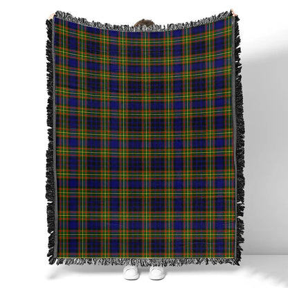 Scottish Tartan Clelland Modern Clan Woven Blanket Plaid Style