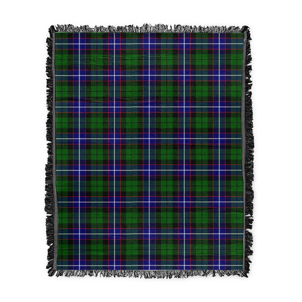 Scottish Tartan Russell Modern Clan Woven Blanket Plaid Style