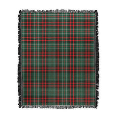 Scottish Tartan MacDiarmid Modern Clan Woven Blanket Plaid Style