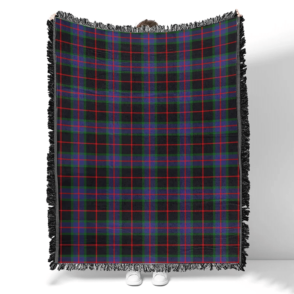Scottish Tartan Nairn Clan Woven Blanket Plaid Style