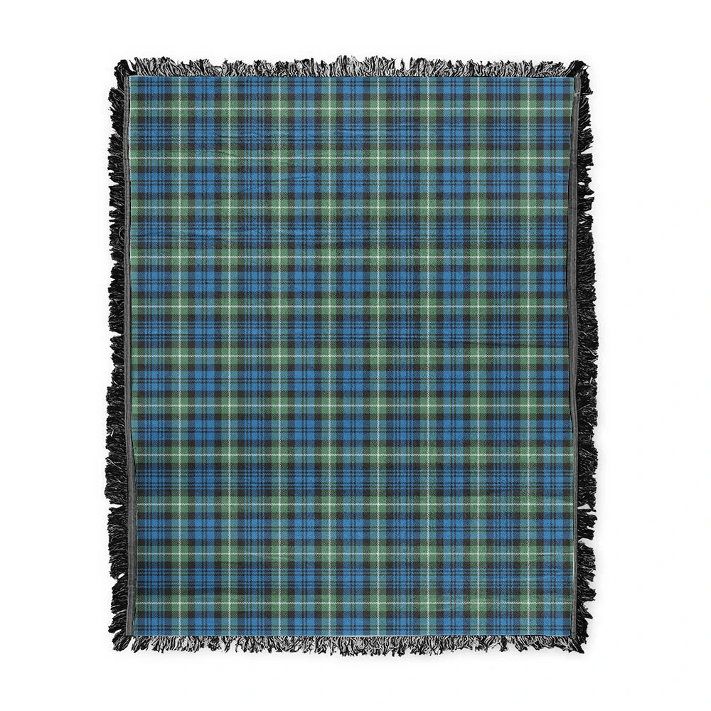 Scottish Tartan Lamont Ancient Clan Woven Blanket Plaid Style