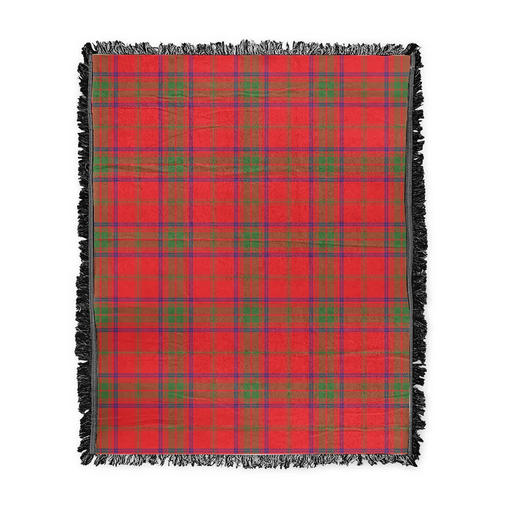 Scottish Tartan Ross Modern Clan Woven Blanket Plaid Style