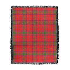 Scottish Tartan Ross Modern Clan Woven Blanket Plaid Style