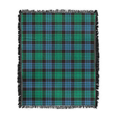 Scottish Tartan Stewart Old Ancient Clan Woven Blanket Plaid Style