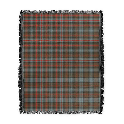 Scottish Tartan Murray of Atholl Weathered Clan Woven Blanket Plaid Style