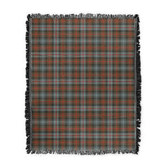 Scottish Tartan Murray of Atholl Weathered Clan Woven Blanket Plaid Style