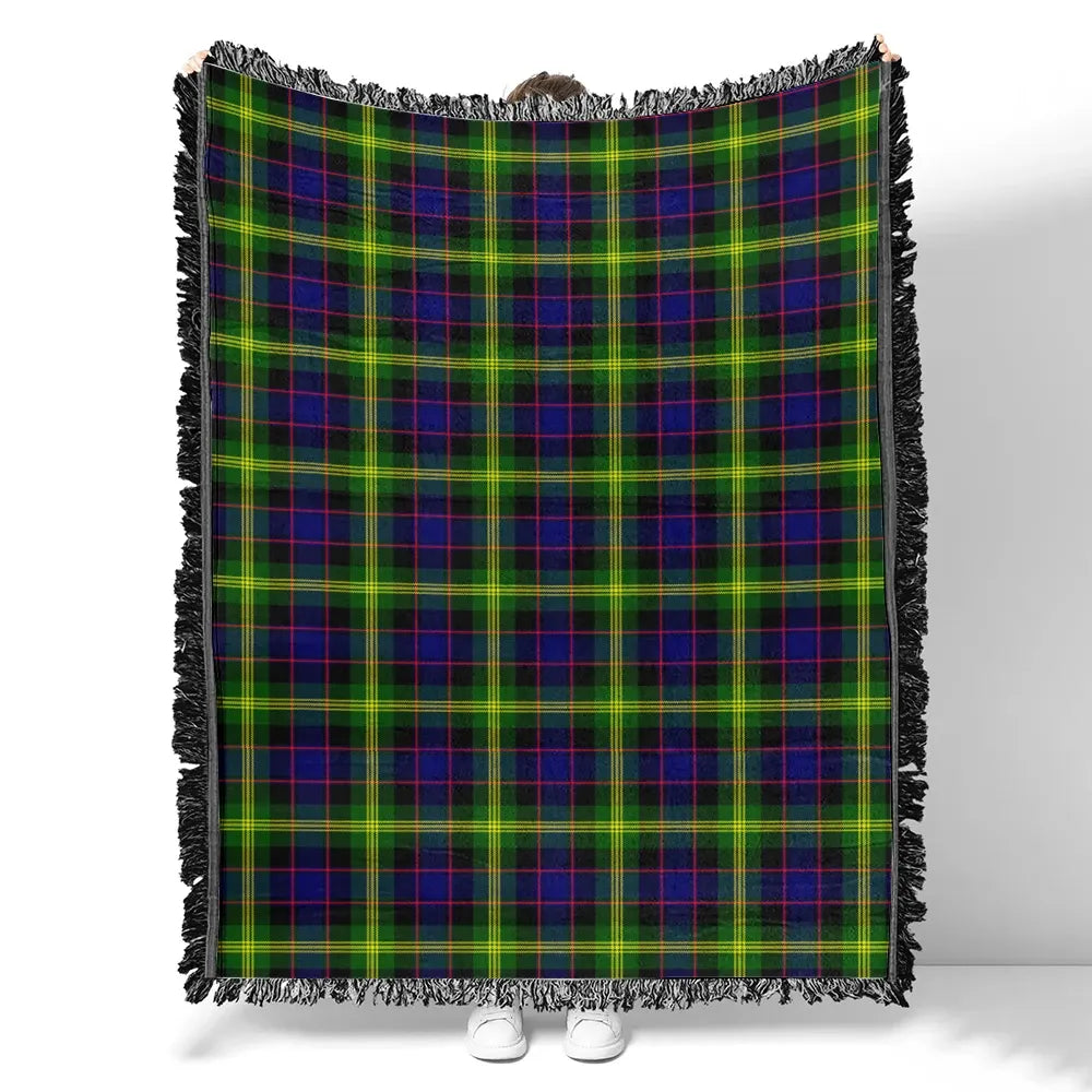 Scottish Tartan Watson Modern Clan Woven Blanket Plaid Style