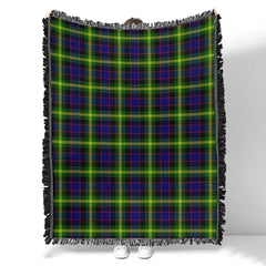 Scottish Tartan Watson Modern Clan Woven Blanket Plaid Style