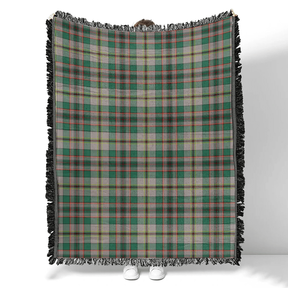 Scottish Tartan Craig Ancient Clan Woven Blanket Plaid Style