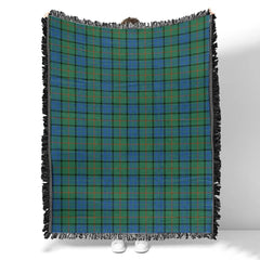 Scottish Tartan Lauder Clan Woven Blanket Plaid Style