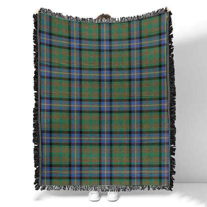 Scottish Tartan Cochrane Ancient Clan Woven Blanket Plaid Style