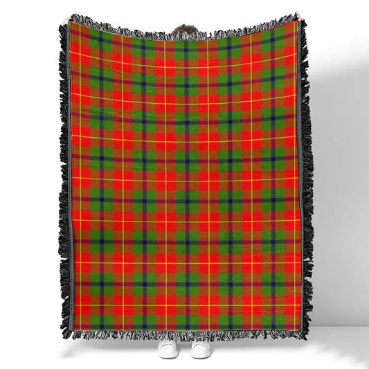 Scottish Tartan Turnbull Dress Clan Woven Blanket Plaid Style