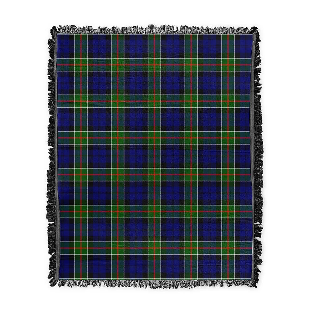 Scottish Tartan Colquhoun Modern Clan Woven Blanket Plaid Style