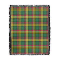Scottish Tartan MacMillan Old Ancient Clan Woven Blanket Plaid Style