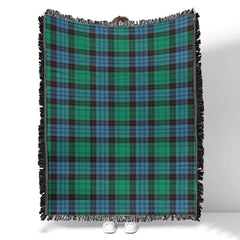 Scottish Tartan Stewart Old Ancient Clan Woven Blanket Plaid Style
