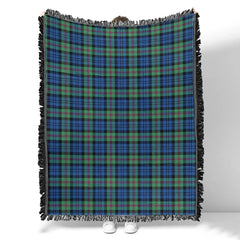 Scottish Tartan Baird Ancient Clan Woven Blanket Plaid Style