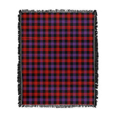 Scottish Tartan Brown Modern Clan Woven Blanket Plaid Style
