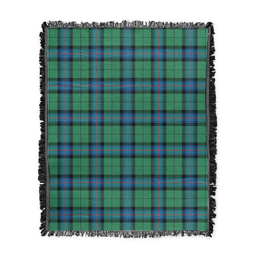 Scottish Tartan Armstrong Ancient Clan Woven Blanket Plaid Style