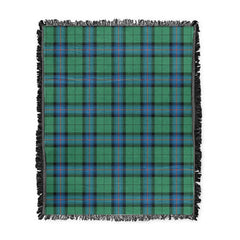 Scottish Tartan Armstrong Ancient Clan Woven Blanket Plaid Style